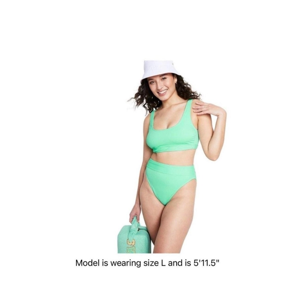 stoney clover lane high leg high waist swim bottoms